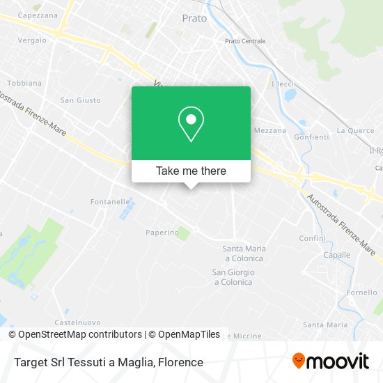 Target Srl Tessuti a Maglia map