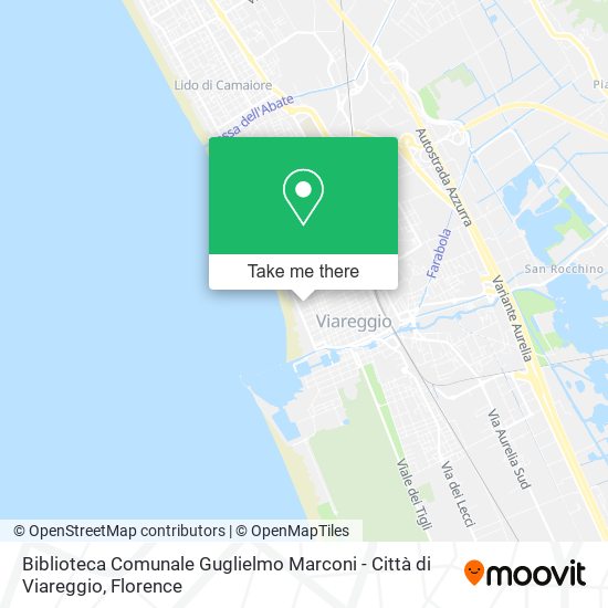Biblioteca Comunale Guglielmo Marconi - Città di Viareggio map