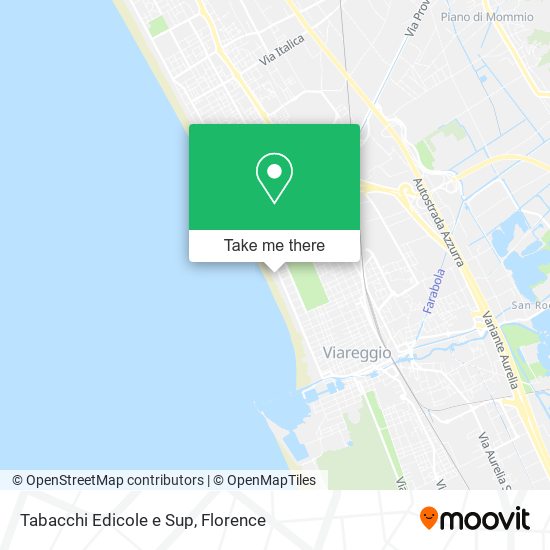 Tabacchi Edicole e Sup map