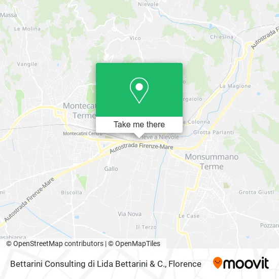 Bettarini Consulting by Lida Bettarini & Co. map