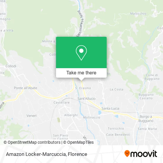 Amazon Locker-Marcuccia map
