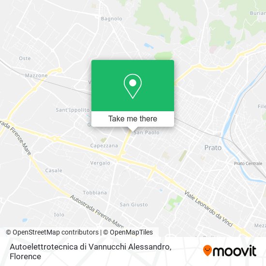 Autoelettrotecnica di Vannucchi Alessandro map