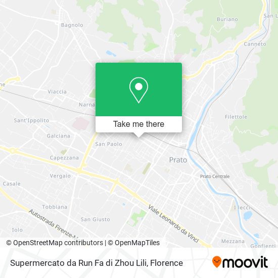 Supermercato da Run Fa di Zhou Lili map