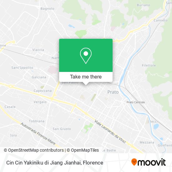 Cin Cin Yakiniku di Jiang Jianhai map