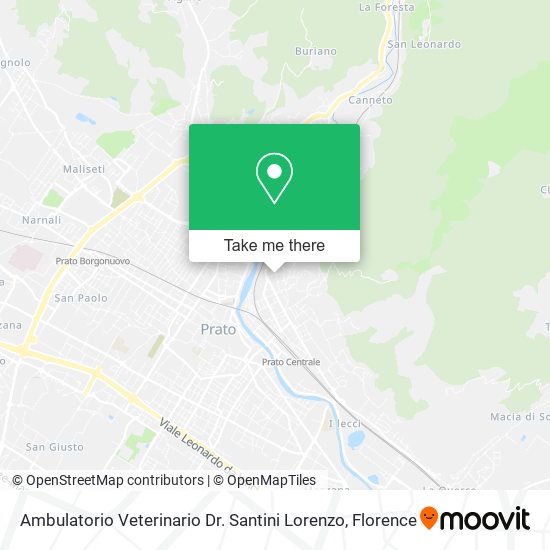Ambulatorio Veterinario Dr. Santini Lorenzo map