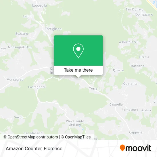 Amazon Counter map