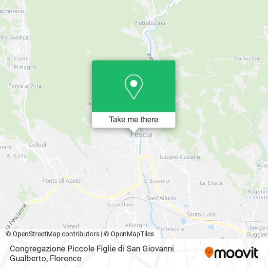 Congregazione Piccole Figlie di San Giovanni Gualberto map