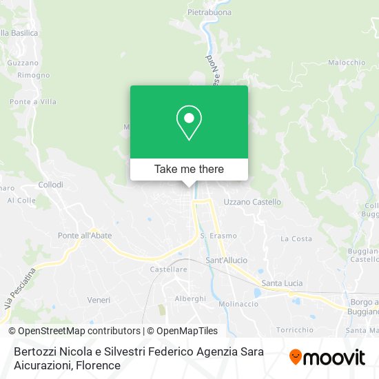 Bertozzi Nicola e Silvestri Federico Agenzia Sara Aicurazioni map