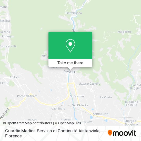 Guardia Medica-Servizio di Continuità Aistenziale map