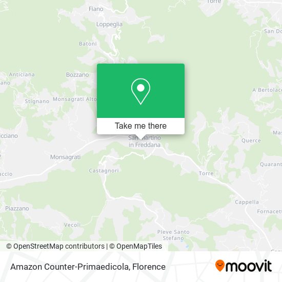 Amazon Counter-Primaedicola map