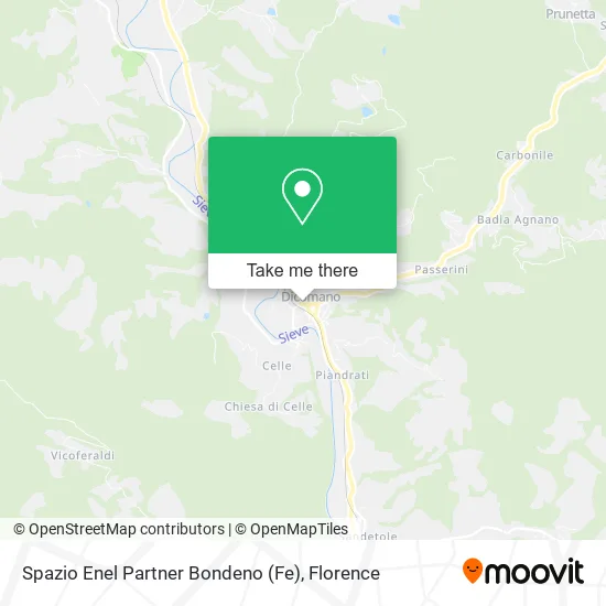 Spazio Enel Partner Bondeno (Fe) map