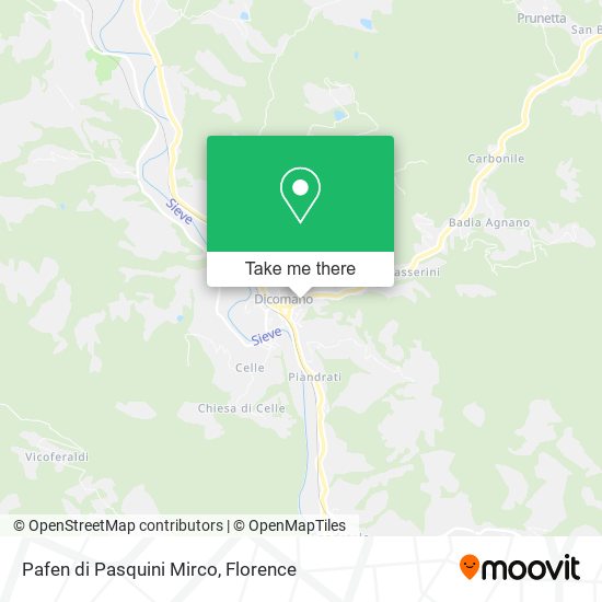 Pafen di Pasquini Mirco map