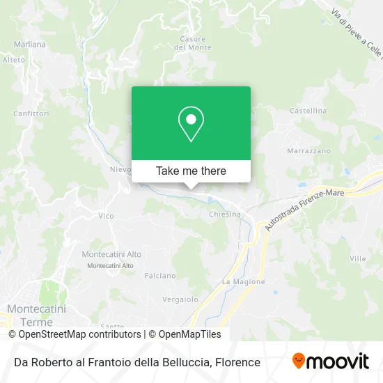 Roberto at Belluccia Oil Mill map