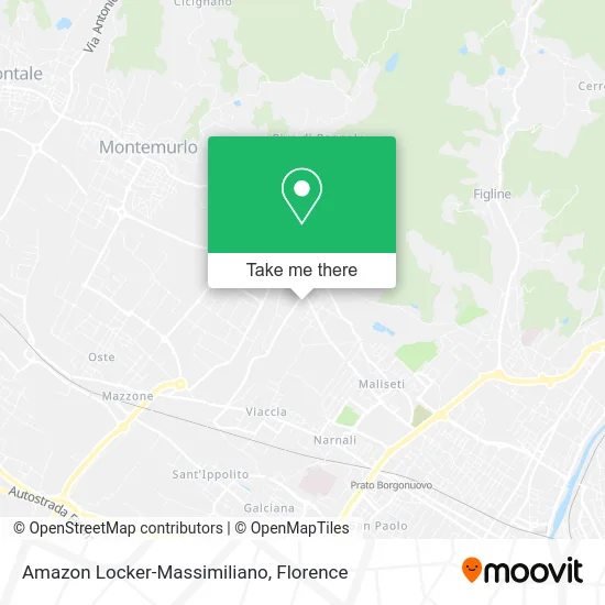 Amazon Locker-Massimiliano map
