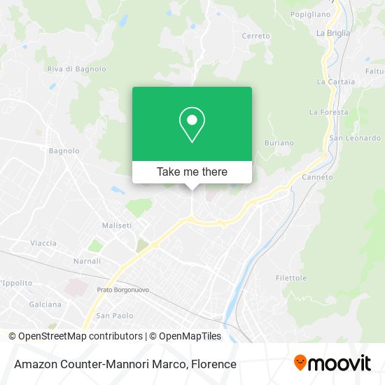 Amazon Counter-Mannori Marco map