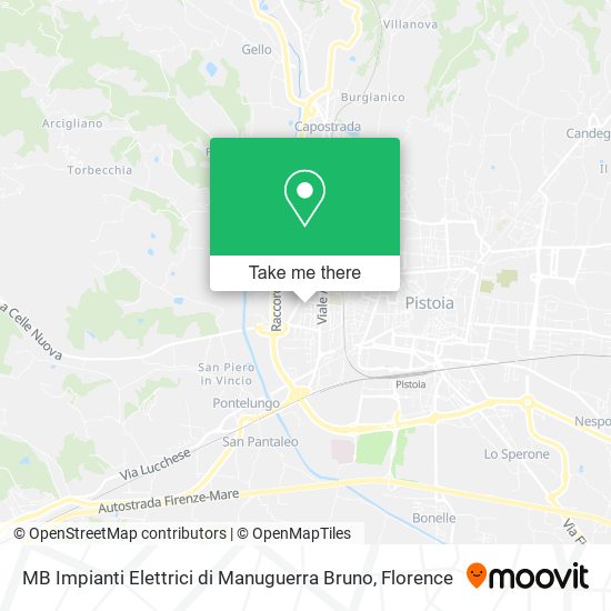 MB Impianti Elettrici di Manuguerra Bruno map