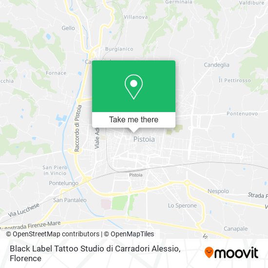 Black Label Tattoo Studio di Carradori Alessio map