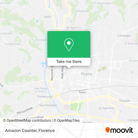 Amazon Counter map
