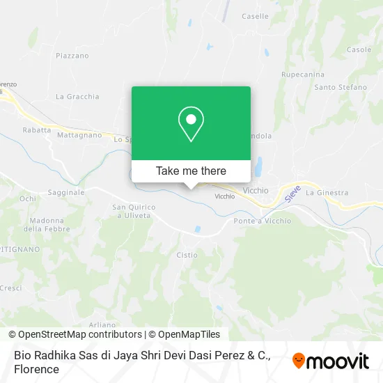 Bio Radhika S.a.s. by Jaya Shri Devi Dasi Perez & Co. map