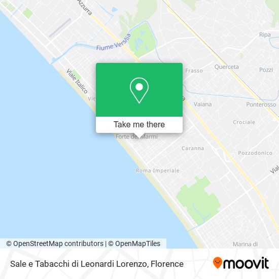 Sale e Tabacchi di Leonardi Lorenzo map