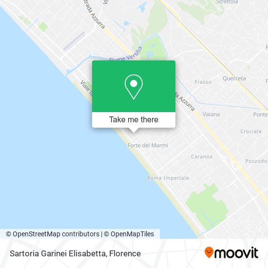 Sartoria Garinei Elisabetta map