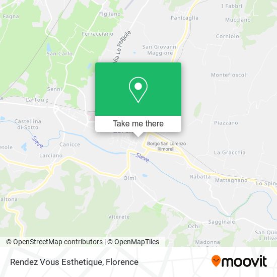 Rendez Vous Esthetique map