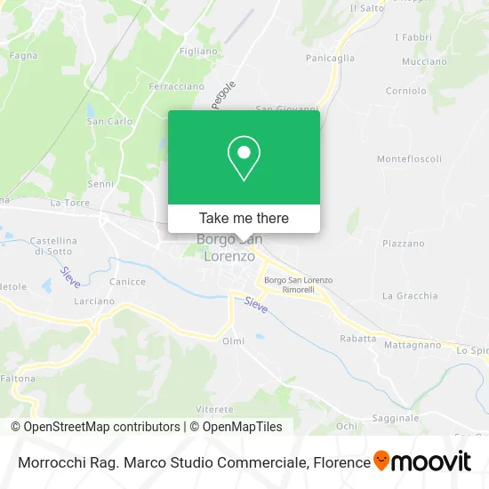 Morrocchi Rag. Marco Studio Commerciale map