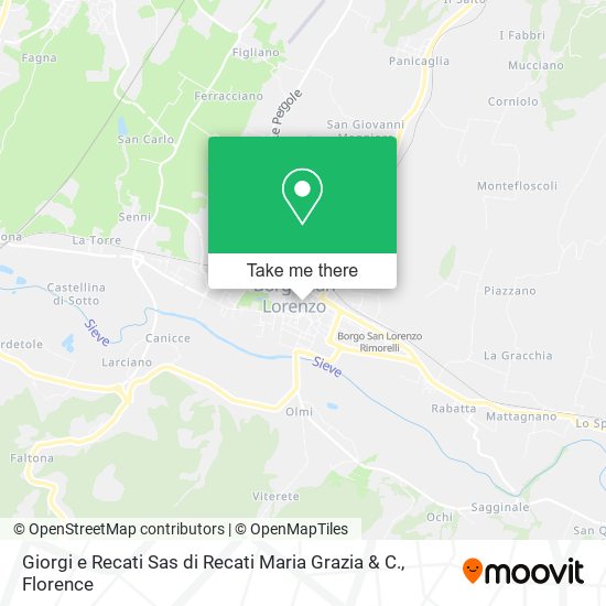 Giorgi e Recati Sas di Recati Maria Grazia & C. map