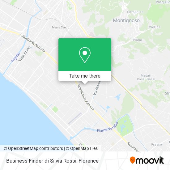Business Finder di Silvia Rossi map