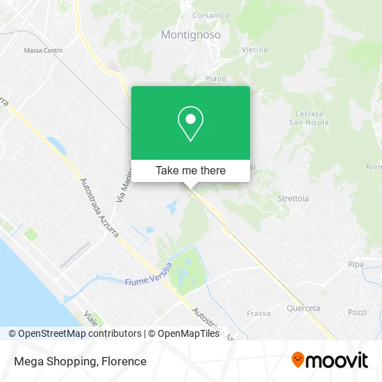 Mega Shopping map
