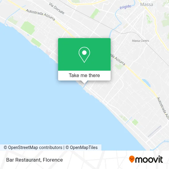Bar Restaurant map