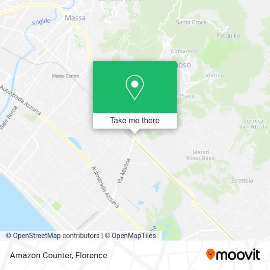 Amazon Counter map