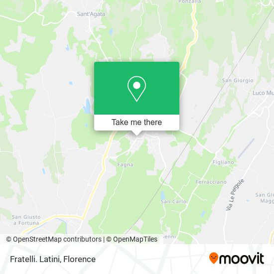 Fratelli. Latini map