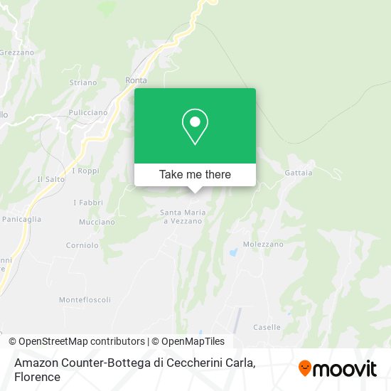Amazon Counter-Bottega di Ceccherini Carla map