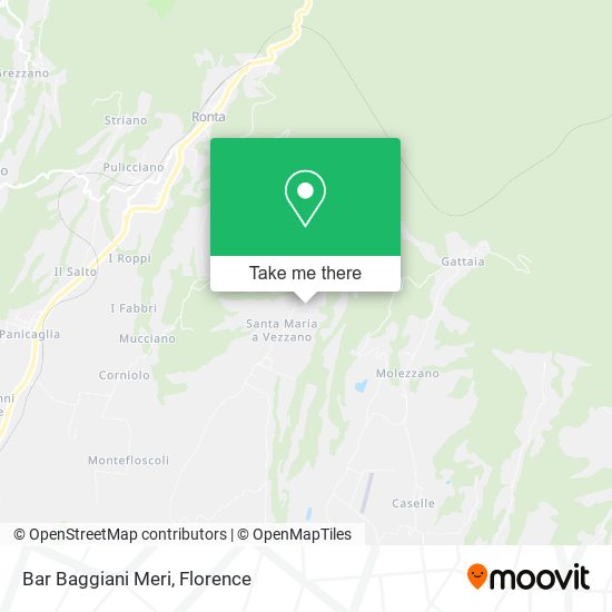 Bar Baggiani Meri map