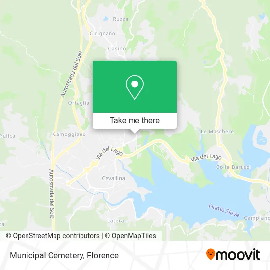 Municipal Cemetery map