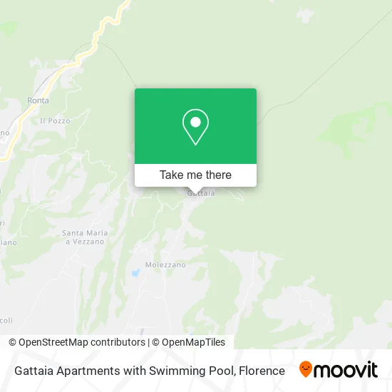 Gattaia Apartments with Swimming Pool map