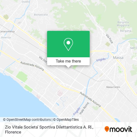 Zio Vitale Societa' Sportiva Dilettantistica A. Rl. map