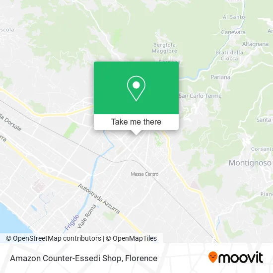 Amazon Counter-Essedi Shop map