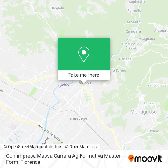 Confimpresa Massa Carrara Ag.Formativa Master-Form map