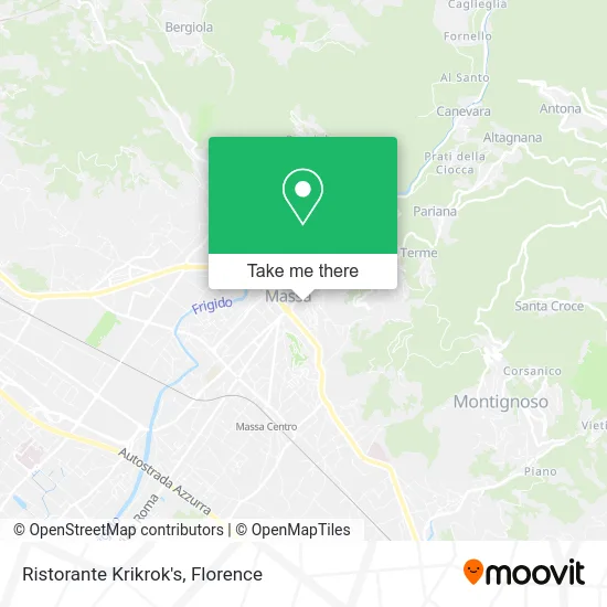 Krikrok's Restaurant map