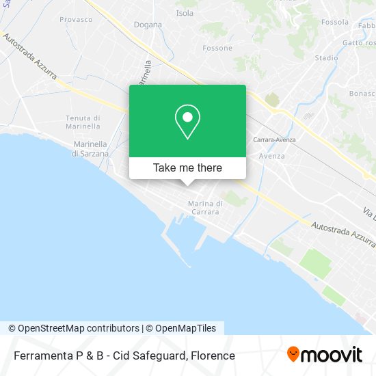 Ferramenta P & B - Cid Safeguard map
