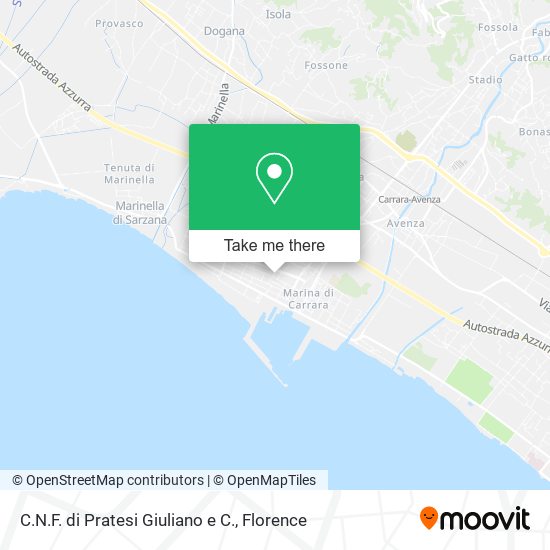 C.N.F. di Pratesi Giuliano e C. map
