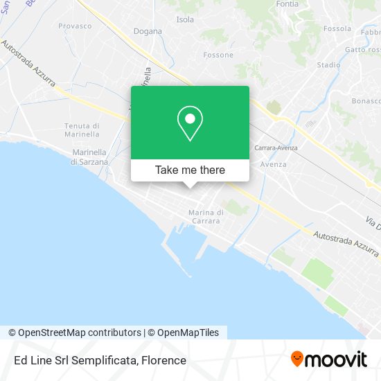 Ed Line Srl Semplificata map