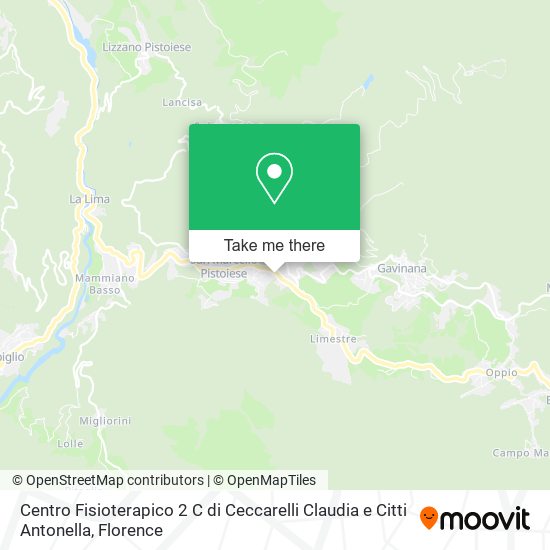 Centro Fisioterapico 2 C di Ceccarelli Claudia e Citti Antonella map