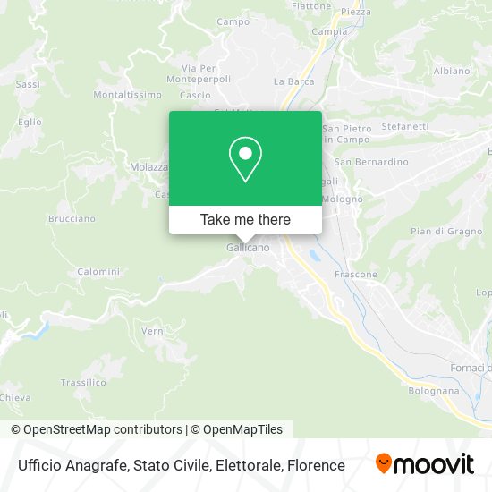 Ufficio Anagrafe, Stato Civile, Elettorale map