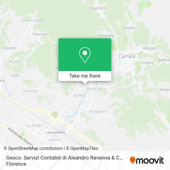 Gesco. Accounting Services by Aleandro Ravenna & Co. map