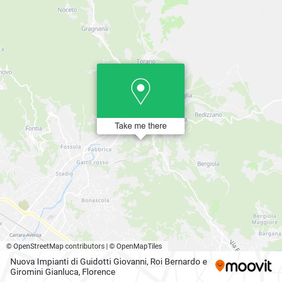Nuova Impianti di Guidotti Giovanni, Roi Bernardo e Giromini Gianluca map