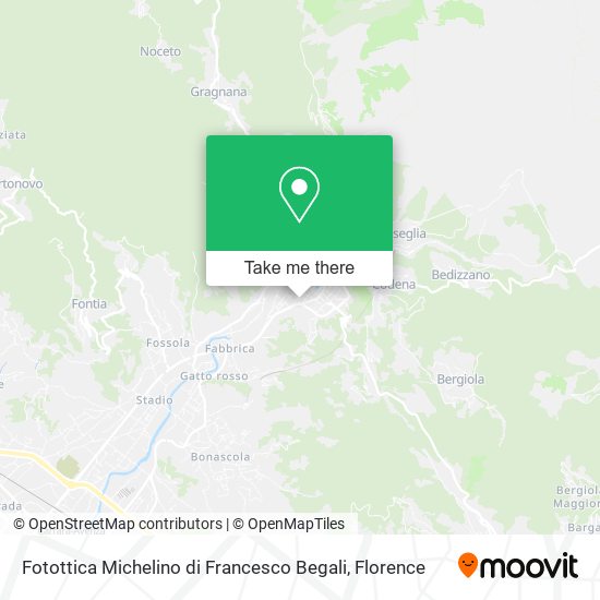 Fotottica Michelino di Francesco Begali map