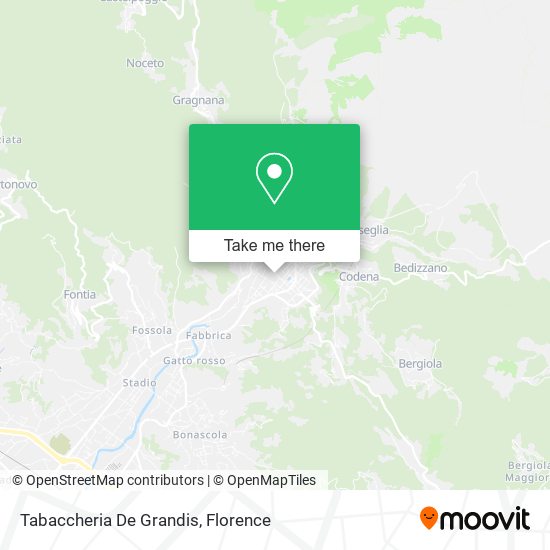 Tabaccheria De Grandis map